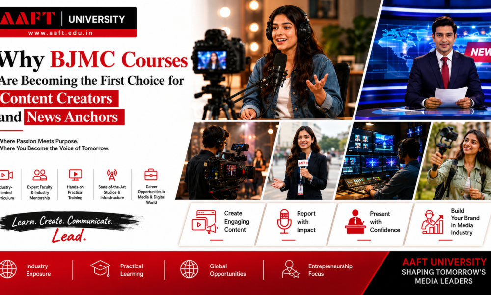 Why BJMC Courses Are Becoming the First Choice for Content Creators and News Anchors