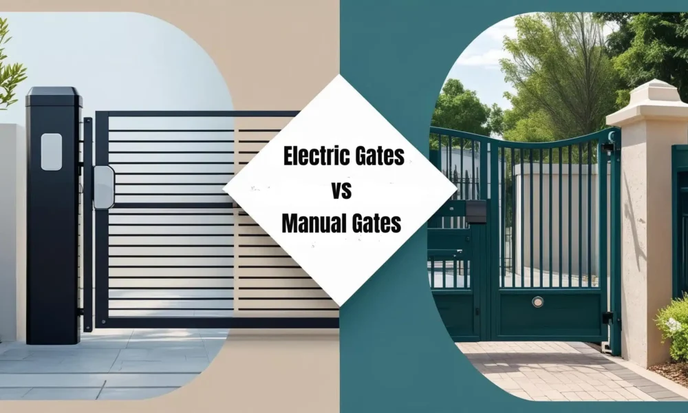 Electric Gate vs Manual Gate: A Real Cost Breakdown for California Homeowners