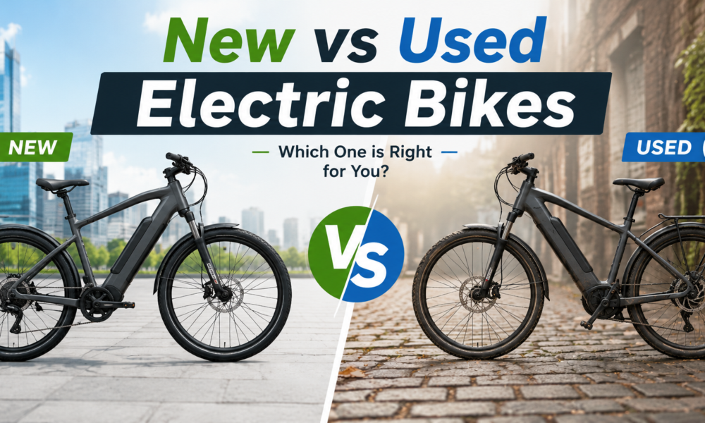 New vs Used Electric Bikes: Which Offers Better Value?