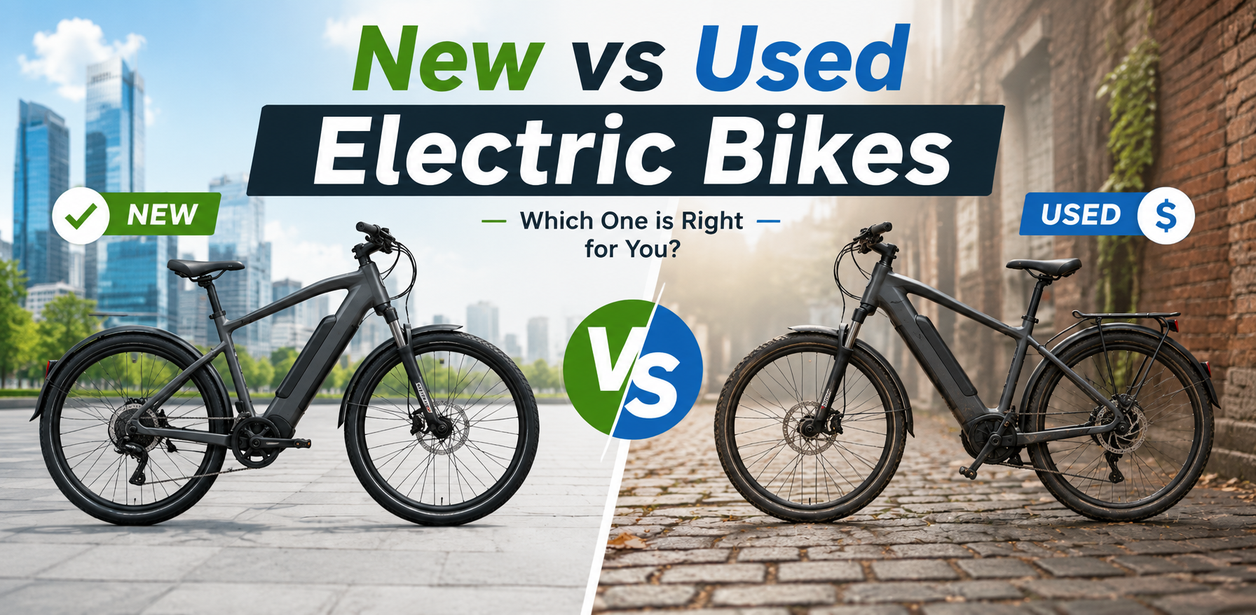 New vs Used Electric Bikes