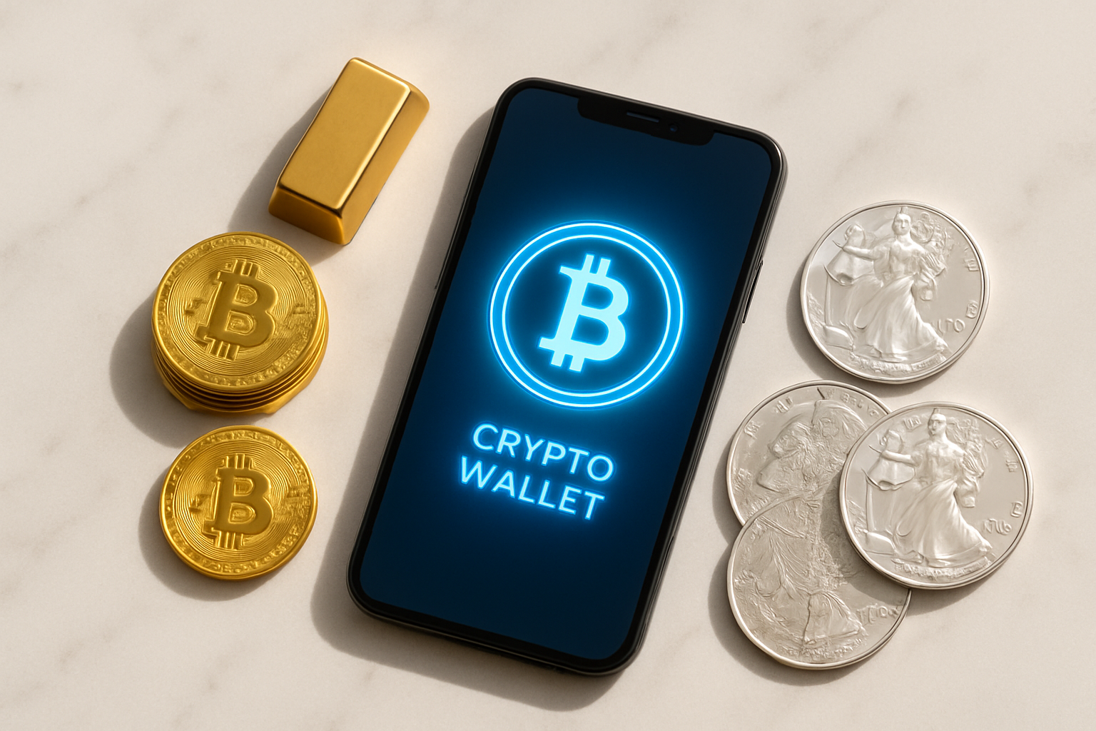 Buy Gold & Silver With Crypto