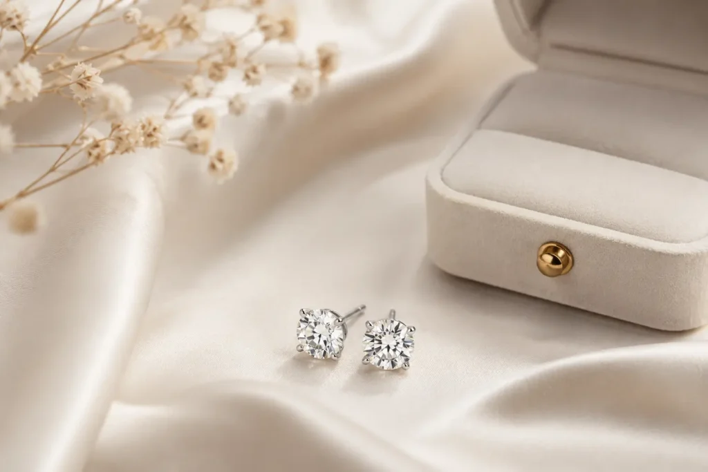 Lab Grown Diamond Earrings