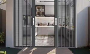 Clean Retractable Fly Screens