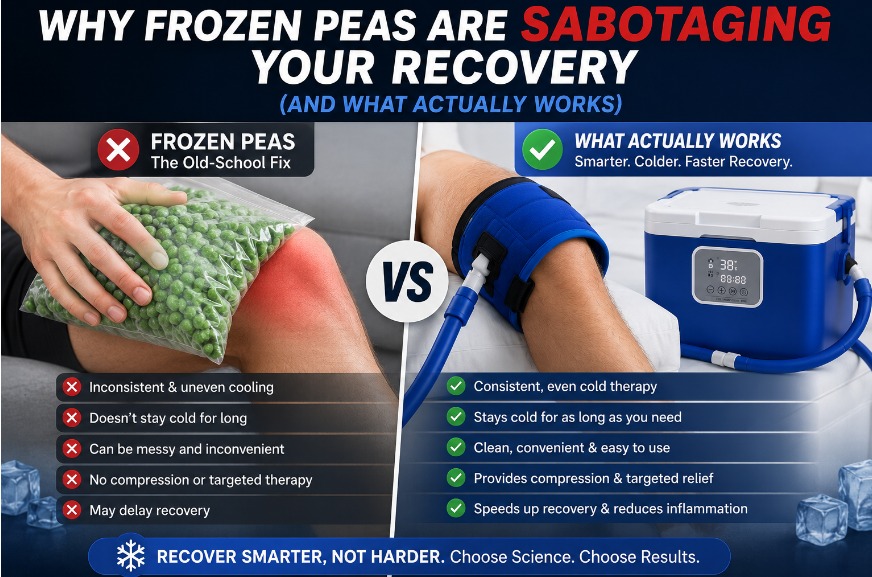Why Frozen Peas Are Sabotaging Your Recovery (And What Actually Works)