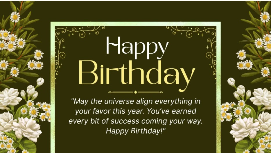 What Is the Best Message for a Birthday?