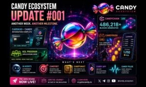 Candy Ecosystem Hits Milestones: Live L1 Blockchain, Cardaxo Integration, and CandyRush Beta Launch