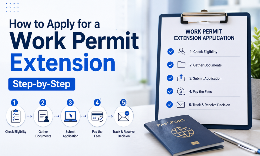 How to Apply for a Work Permit Extension Step-by-Step
