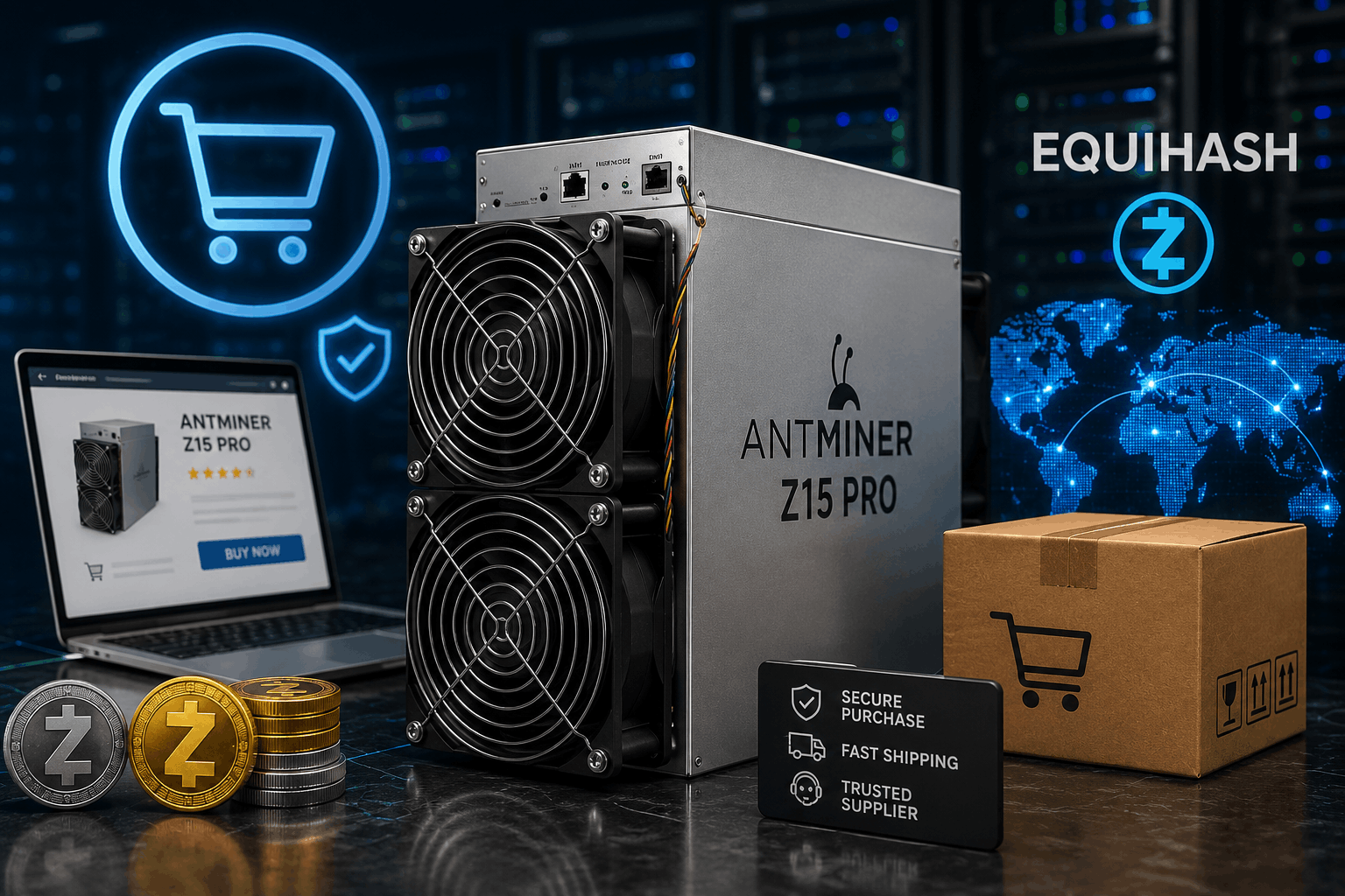Where to Buy Antminer Z15 Pro: A Complete Buyer’s Guide for Equihash Mining