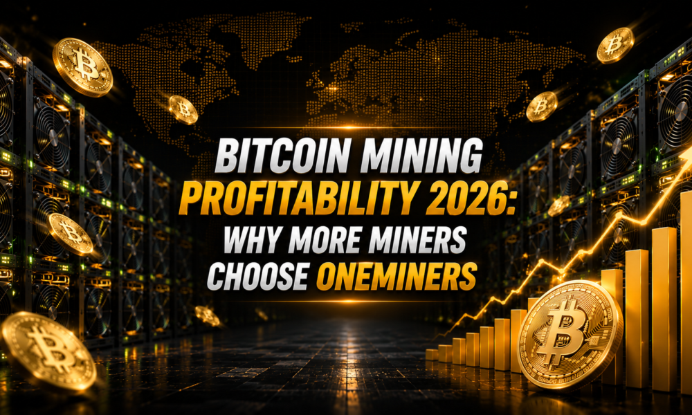 Bitcoin Mining 2026: OneMiners – The Best Way to Maximize Post-Halving ROI