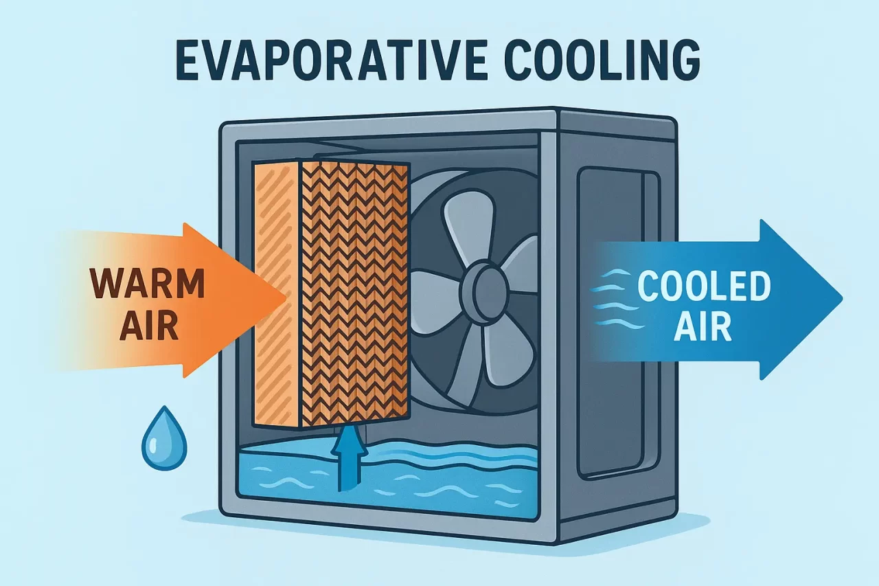 Evaporative Coolers Work Efficiently