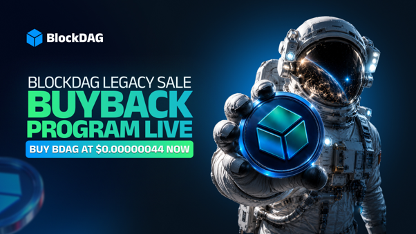 BlockDAG’s $0.00000044 Entry and $0.001 Buy Back Make It the Best Crypto to Invest In 2026!