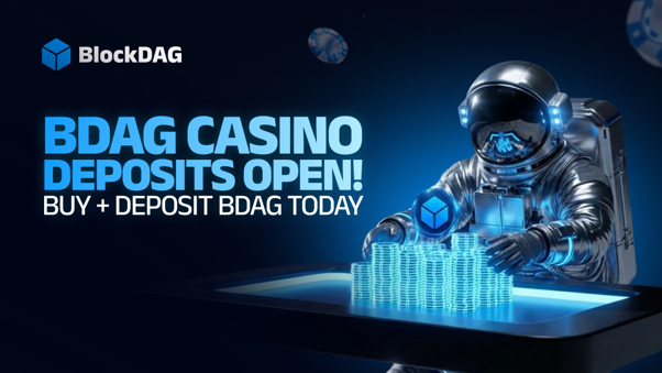 ADA Drops 12%, WLD Faces Emission Pressure as BlockDAG Casino Targets M Daily Volume