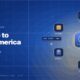 TechBullion navy editorial featured image for the article 'Introduction to FinTech in America: Use Cases, Benefits, Risks, and Long-Term Opportunities', with a short gold-italic headline phrase and a topic-fitting illustration on a two-tier grid.