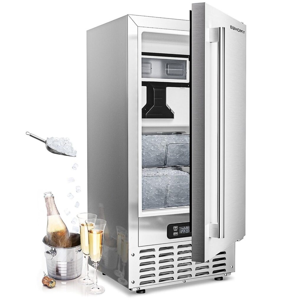 Built-In Nugget Ice Makers vs. Standard Ice Machines