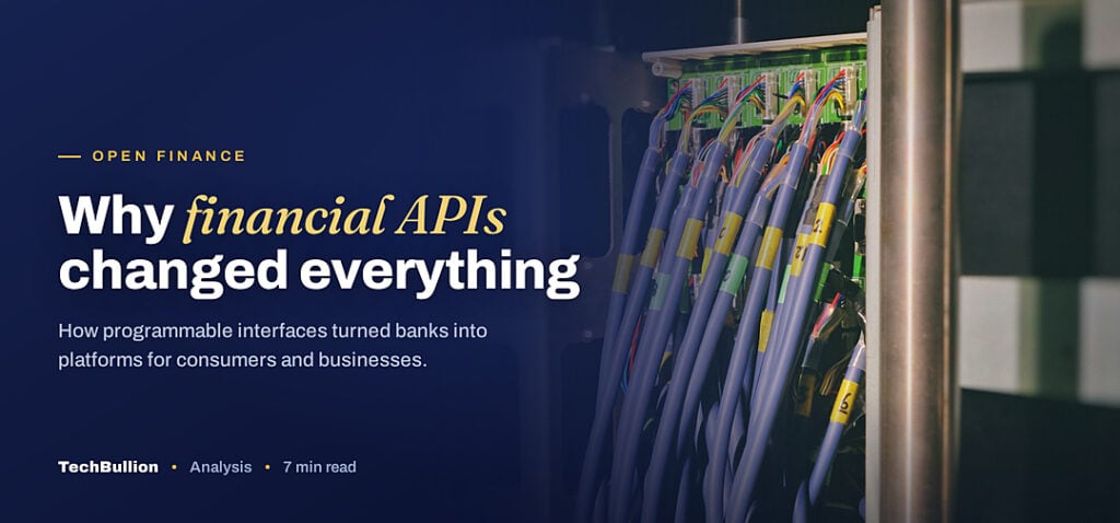 TechBullion featured card: Why financial APIs changed everything