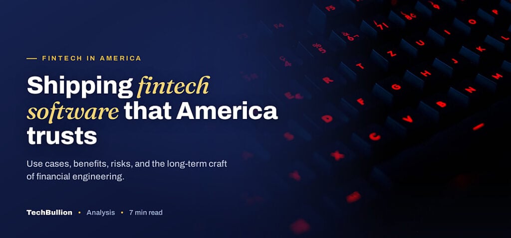 TechBullion featured card: Shipping fintech software that America trusts