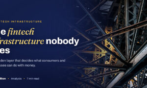 TechBullion featured card: The fintech infrastructure nobody sees