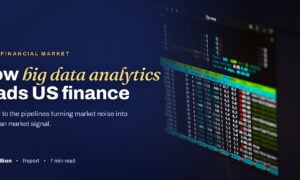 TechBullion featured card: How big data analytics reads US finance