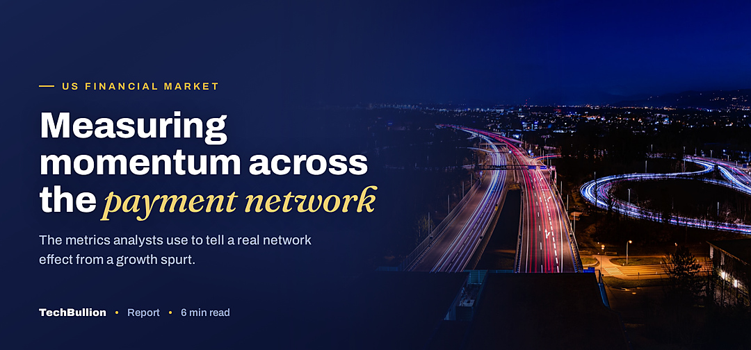 TechBullion featured card: Measuring momentum across the payment network
