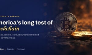 TechBullion featured card: America's long test of blockchain
