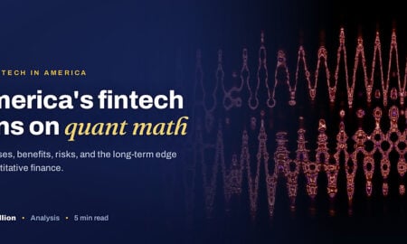 TechBullion featured card: America's fintech runs on quant math