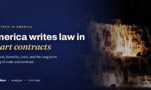TechBullion featured card: America writes law in smart contracts