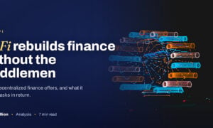 TechBullion featured card: DeFi rebuilds finance without the middlemen