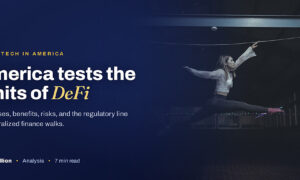 TechBullion featured card: America tests the limits of DeFi