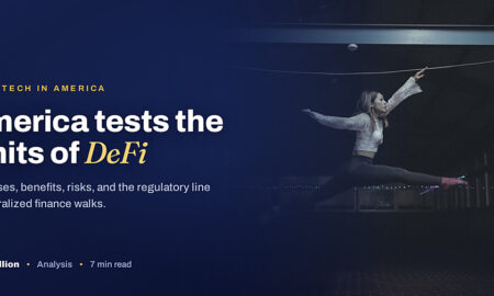TechBullion featured card: America tests the limits of DeFi
