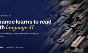TechBullion featured card: Finance learns to read with language AI