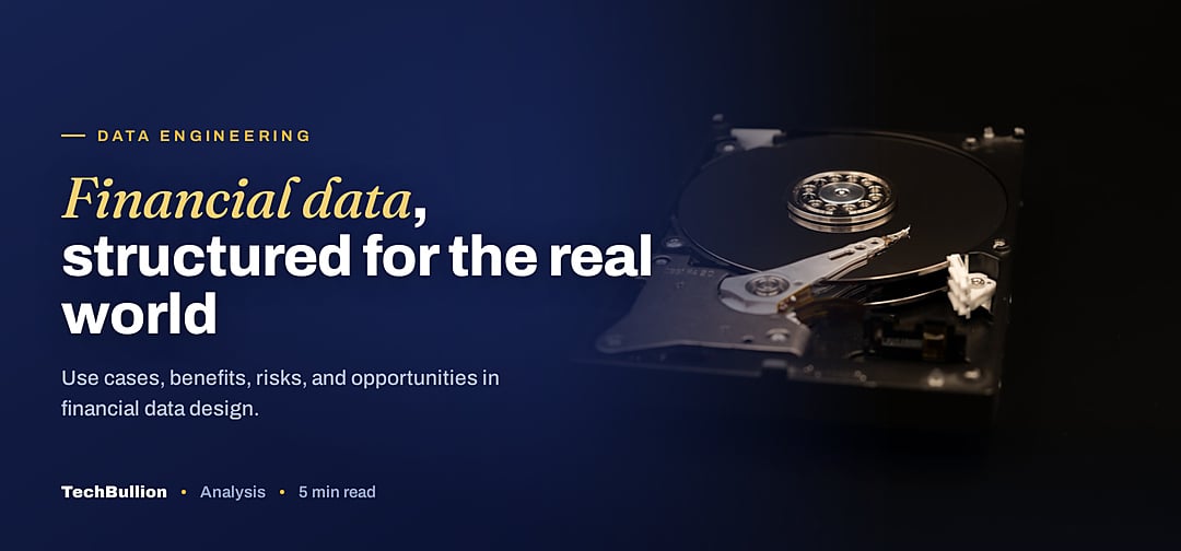 TechBullion featured card: Financial data, structured for the real world