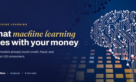 TechBullion featured card: What machine learning does with your money