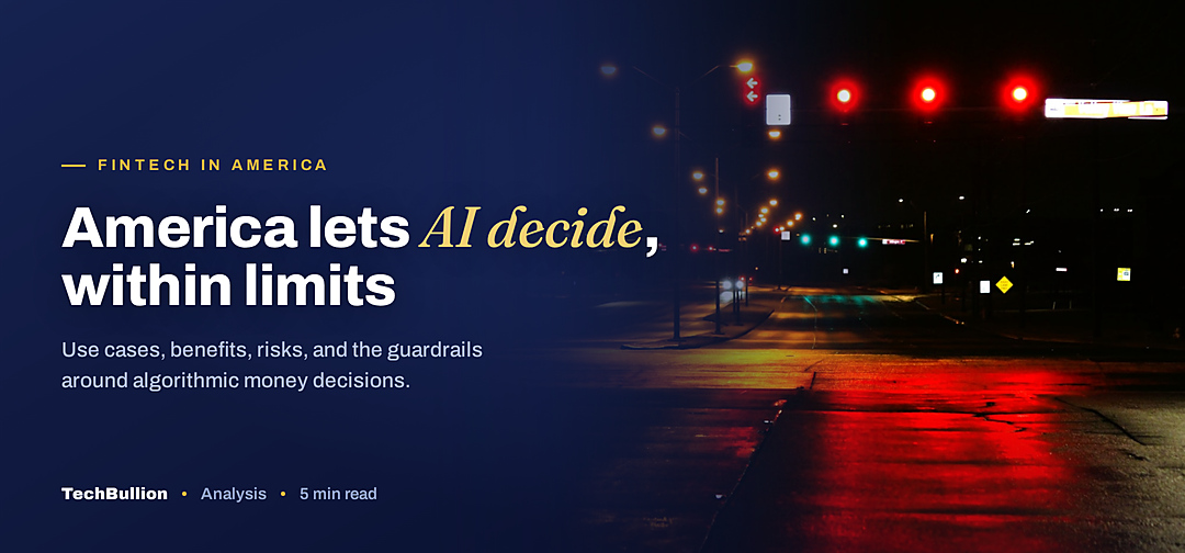 TechBullion featured card: America lets AI decide, within limits