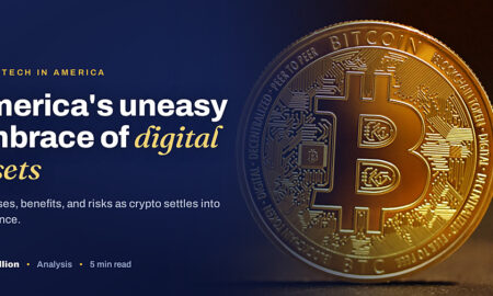 TechBullion featured card: America's uneasy embrace of digital assets