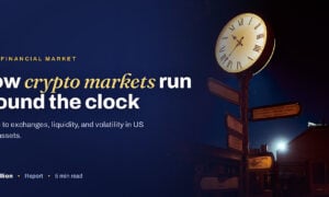 TechBullion featured card: How crypto markets run around the clock
