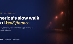 TechBullion featured card: America's slow walk into Web3 finance