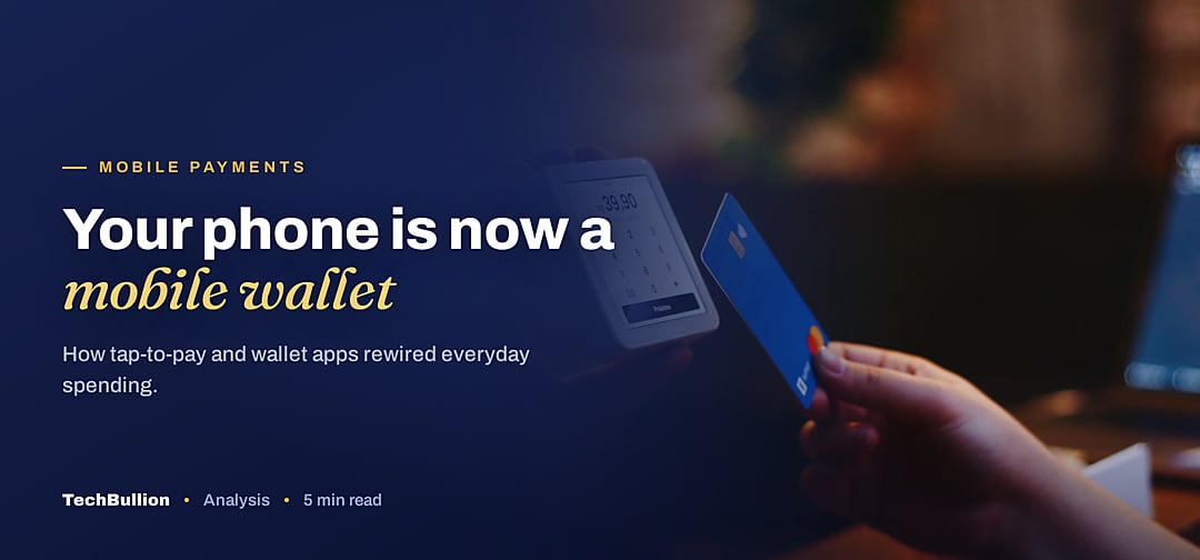 TechBullion featured card: Your phone is now a mobile wallet