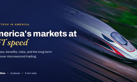 TechBullion featured card: America's markets at HFT speed