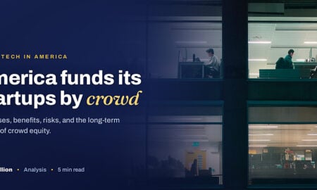 TechBullion featured card: America funds its startups by crowd