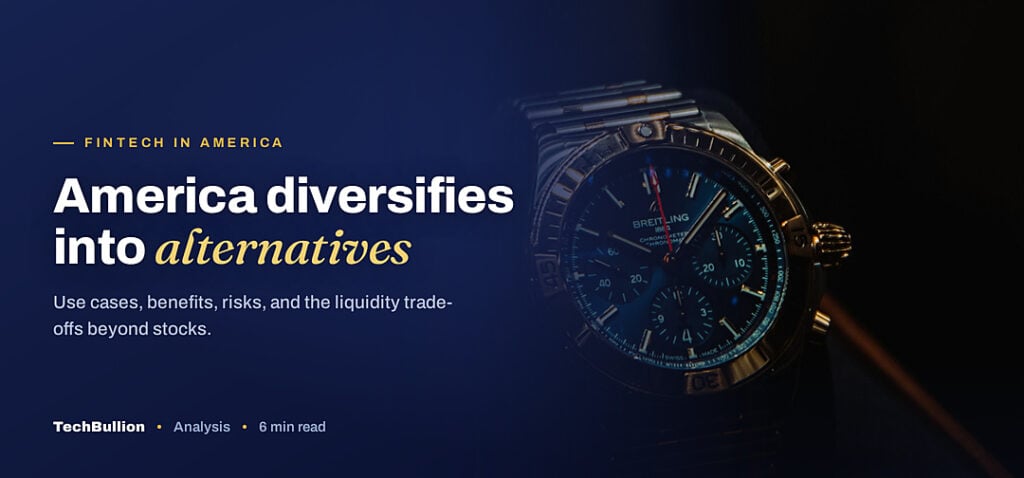 TechBullion featured card: America diversifies into alternatives