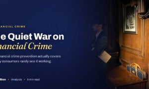 TechBullion featured card: The Quiet War on Financial Crime
