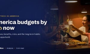 TechBullion featured card: America budgets by app now