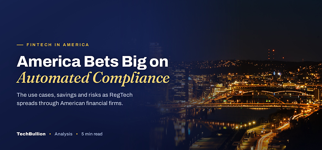 TechBullion featured card: America Bets Big on Automated Compliance