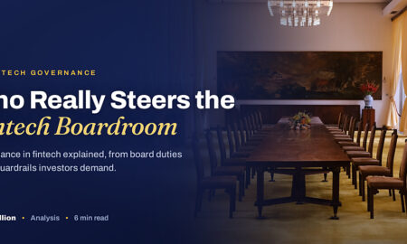 TechBullion featured card: Who Really Steers the Fintech Boardroom