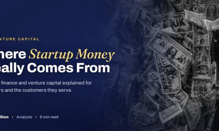 TechBullion featured card: Where Startup Money Really Comes From