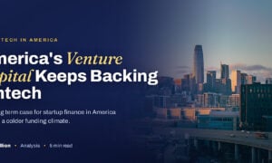 TechBullion featured card: America's Venture Capital Keeps Backing Fintech