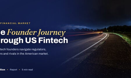 TechBullion featured card: The Founder Journey Through US Fintech