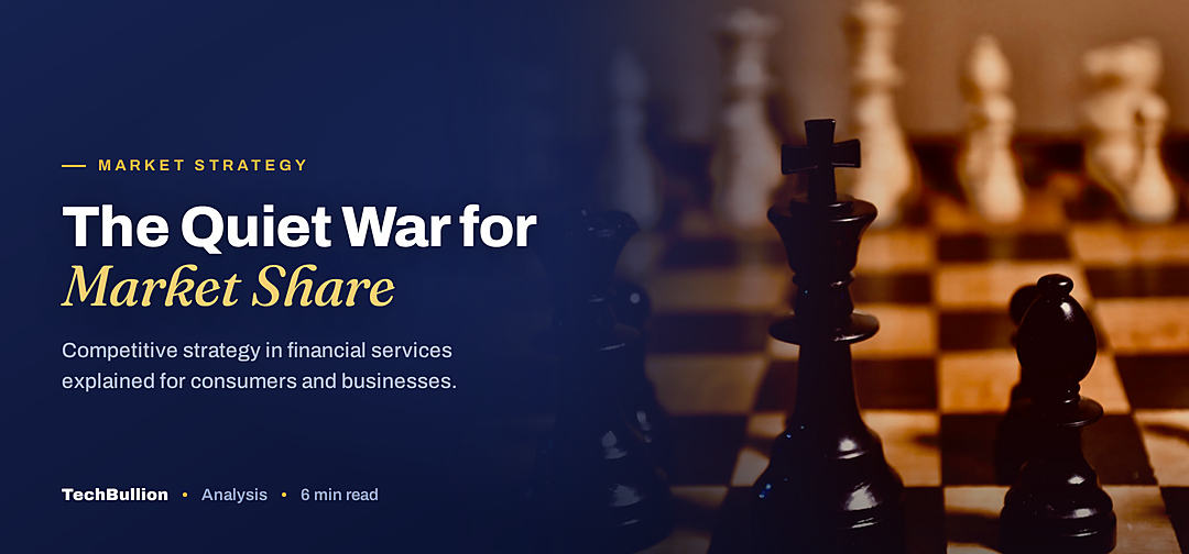 TechBullion featured card: The Quiet War for Market Share