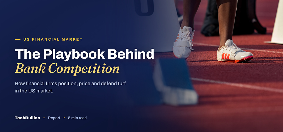 TechBullion featured card: The Playbook Behind Bank Competition