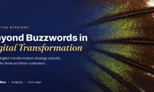 TechBullion featured card: Beyond Buzzwords in Digital Transformation